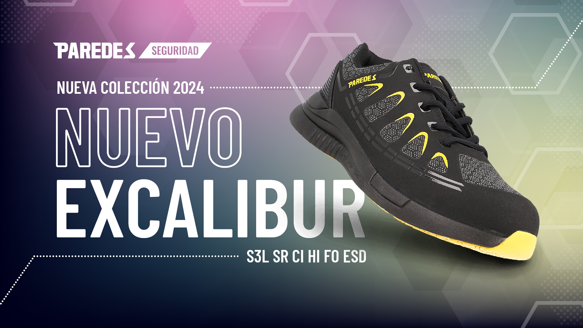nuevo modelos de calzado de seguridad Excalibur